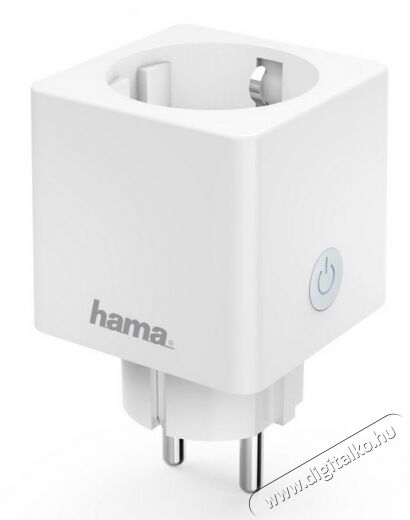 Hama Wifis konnektor fogyasztásmérővel - 176575 Háztartás / Otthon / Kültér - Okos otthon - Okos konnektor - 364501