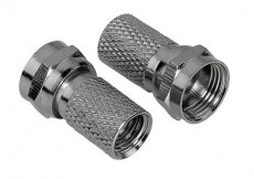 Hama Szerelhető menetes SAT F dugó 6,5mm 2 db - 42858 Tv kiegészítők - Kábel / csatlakozó - Csatlakozó / elosztó / átalakító - 293665