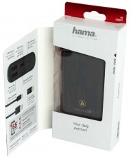 Hama Supreme 10HD powerbank 10000mAh (188307) Mobil / Kommunikáció / Smart - Powerbank / Külső akkumulátor és töltő - 358614