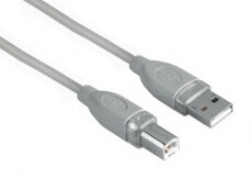 Hama USB kábel A-B típus 5m - 45023 Iroda és számítástechnika - Nyomtató - Kiegészítő - 293757