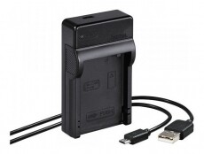 Hama Travel Canon LP-E8 akkumulátor USB töltő (81379) Akkuk és töltők - Li-ion akkumulátor és töltő (utángyártott) - Töltő - 315491