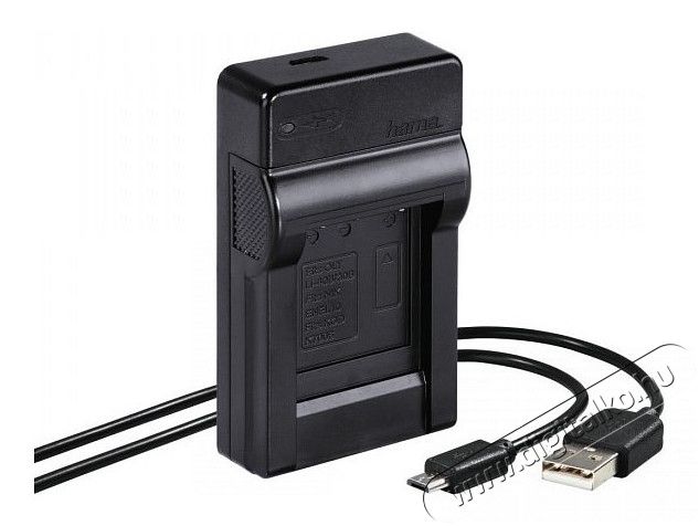 Hama Travel Olympus Li40B/42B akkumulátor USB töltő (81377) Akkuk és töltők - Li-ion akkumulátor és töltő (utángyártott) - Töltő - 315495