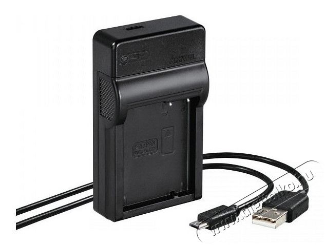 Hama Travel Panasonic DMW-BLC12 akkumulátor USB töltő (81388) Akkuk és töltők - Li-ion akkumulátor és töltő (utángyártott) - Töltő - 315496