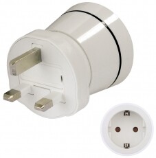Hama 121995 UTAZÓ HÁLÓZATI ADAPTER (angol) Háztartás / Otthon / Kültér - Világítás / elektromosság - Hálózati elosztó / hosszabbító / adapter - 365620