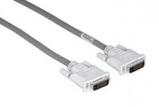 Hama DVI - DVI Dual Link 1.8m összekötő kábel - 45077 Iroda és számítástechnika - Számítógép tartozék - Vga monitor kábel - 287113