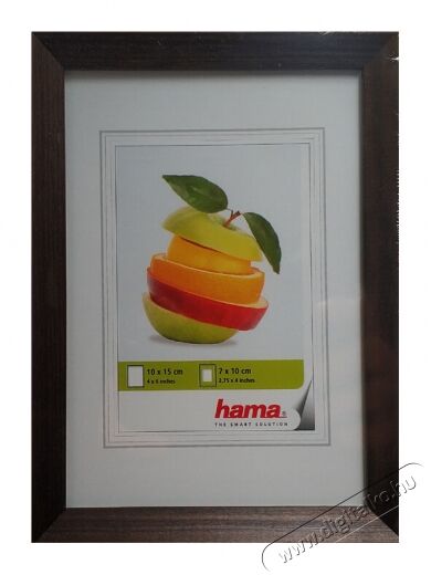 Hama fa képkeret eva 10x15cm (172610) - wenge Háztartás / Otthon / Kültér - Lakásfelszerelés - Képkeret / képtartó - 347647