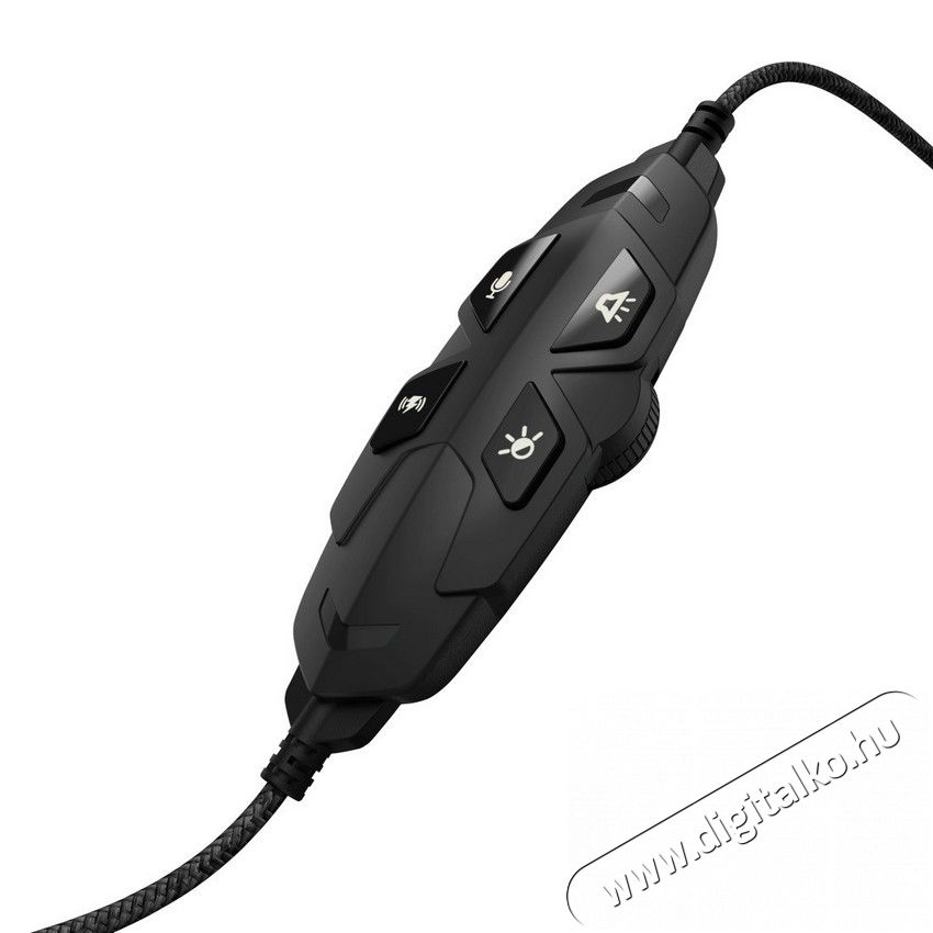 Hama Urage soundz 700 7.1 Gaming fejhallgató headset  - fekete (186001) Audio-Video / Hifi / Multimédia - Fül és Fejhallgatók - Fejhallgató mikrofonnal / headset - 354690