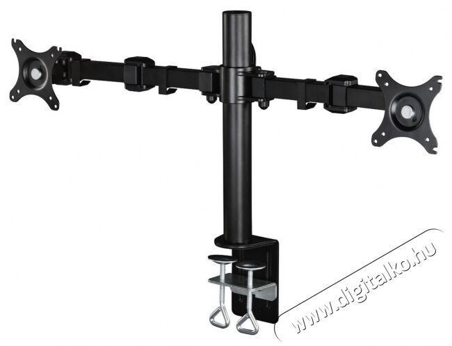 Hama dupla monitorkar 100x100 (95830) Tv kiegészítők - Fali tartó / konzol - Asztali tartó - 325611