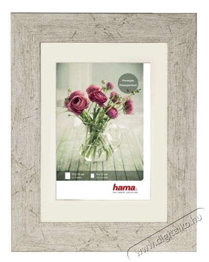 Hama Chalet műanyag keret 13X18 (175288) - szürkésbarna Háztartás / Otthon / Kültér - Lakásfelszerelés - Képkeret / képtartó - 335961