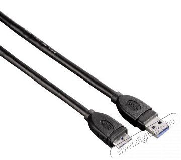 Hama USB 3.0 kábel A-microB típus 1,8m - 54507 Fotó-Videó kiegészítők - Kábel - USB kábel - 288150