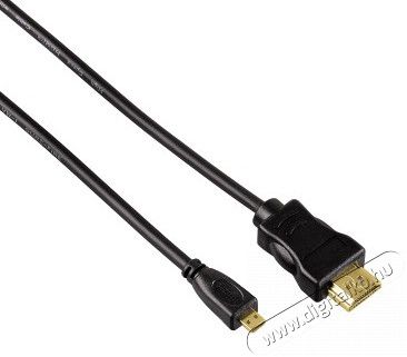 Hama TL High Speed Hdmi - micro Hdmi kábel ethernettel 0,5m - 74239 Tv kiegészítők - Kábel / csatlakozó - Hdmi kábel - 287244