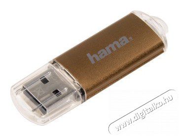 Hama USB pendrive 32GB LAETA, barna - 91076 Memória kártya / Pendrive - Pendrive - 268407