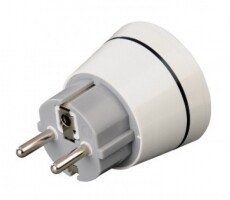 Hama Utazóadapter amerikai - HU - 121990 Háztartás / Otthon / Kültér - Világítás / elektromosság - Hálózati elosztó / hosszabbító / adapter - 288193