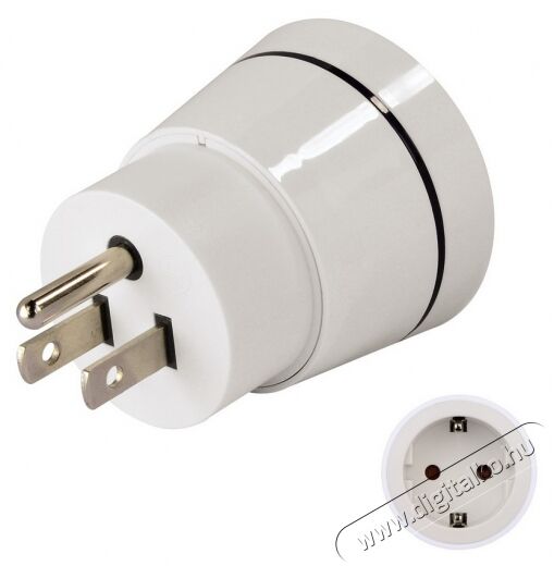 Hama utazóadapter HU - Amerika (121994) Háztartás / Otthon / Kültér - Világítás / elektromosság - Hálózati elosztó / hosszabbító / adapter - 317381
