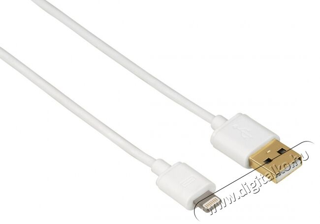 Hama Adatkábel ipad/iphone/ipod lightning, 1,5m, fehér - 54567 Mobil / Kommunikáció / Smart - Tablet / E-book kiegészítő, tok - Kábel - 275630