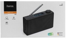 Hama DIGITÁLISRÁDIÓ DR7 DAB/DAB+/FM (HORDOZHATÓ,ELEMES) Audio-Video / Hifi / Multimédia - Rádió / órás rádió - Hordozható, zseb-, táska rádió - 345263