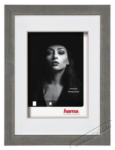 Hama Dana fa keret 13X18 (175157) - szürke Háztartás / Otthon / Kültér - Lakásfelszerelés - Képkeret / képtartó - 335942