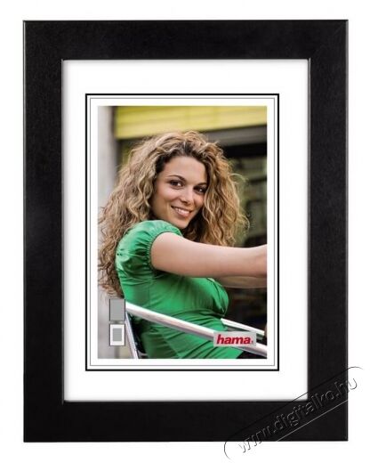Hama fa képkeret Jesolo 10x15cm (100745) - fekete Háztartás / Otthon / Kültér - Lakásfelszerelés - Képkeret / képtartó - 347650