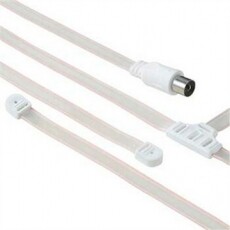 Hama FM antennakábel 1,5m, fehér - 43998 Tv kiegészítők - Kábel / csatlakozó - Koax antenna kábel - 288269