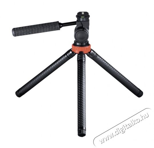 Hama Traveller Pro állvány - fekete (4631) Fotó-Videó kiegészítők - Állvány - Tripod állvány - 350533