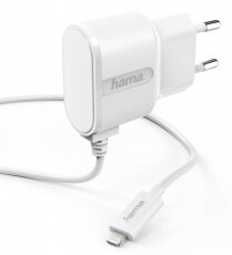Hama 173861 hálózati töltő lightning (MFI) ESS - fehér Mobil / Kommunikáció / Smart - Mobiltelefon kiegészítő / tok - Hálózati-, autós töltő - 315363