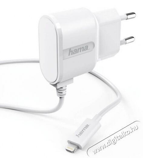 Hama 173861 hálózati töltő lightning (MFI) ESS - fehér Mobil / Kommunikáció / Smart - Mobiltelefon kiegészítő / tok - Hálózati-, autós töltő - 315363