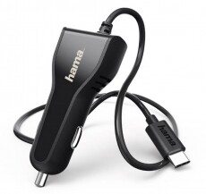 Hama USB-C autós töltő (178310) Mobil / Kommunikáció / Smart - Mobiltelefon kiegészítő / tok - Hálózati-, autós töltő - 347236