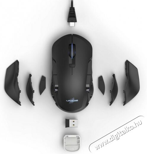 Hama Urage Reaper Morph 1000 Gaming vezeték nélküli egér (186016) Iroda és számítástechnika - Egér - Vezeték nélküli egér - 354693