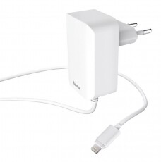 Hama hálózati töltő iPad/iPhone/iPod Lightning 2,4A - fehér (178304) Mobil / Kommunikáció / Smart - Mobiltelefon kiegészítő / tok - Hálózati-, autós töltő - 350529