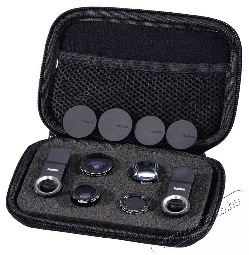 Hama 5in1 univerzális objektív szett (44339) Mobil / Kommunikáció / Smart - Mobiltelefon kiegészítő / tok - Kiegészítő - 326250