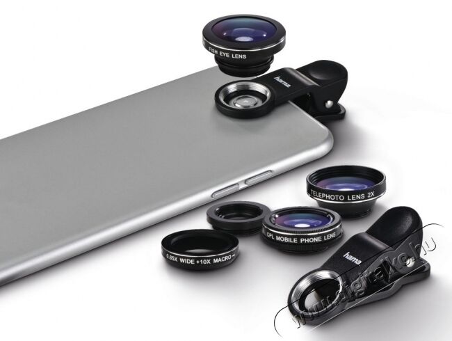 Hama 5in1 univerzális objektív szett (44339) Mobil / Kommunikáció / Smart - Mobiltelefon kiegészítő / tok - Kiegészítő - 326250