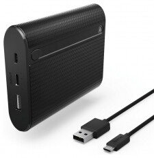 Hama Powerbank X10 külső akkumulátor 10400mAh (178983) Mobil / Kommunikáció / Smart - Powerbank / Külső akkumulátor és töltő - 340698