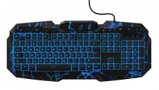 Hama GAMING BILLENTYŰZET URAGE ILLUMINATED2 Iroda és számítástechnika - Billentyűzet / billentyűzet szett - Vezetékes - 346207