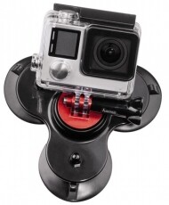 Hama Tapadókorongos tartó GoPro kamerához - 4409 Fényképezőgép / kamera - Sport kamera tartozékok - Rögzítő / adapter - 297546