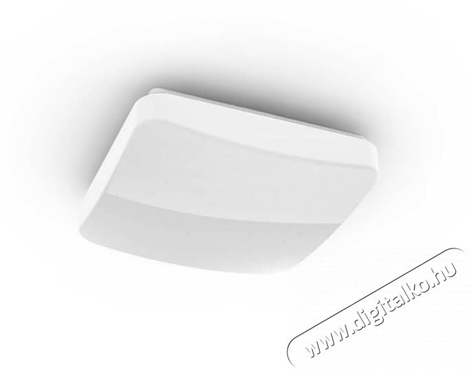 Hama WiFi mennyezeti lámpa 27cm négyzetes - 176546 Háztartás / Otthon / Kültér - Világítás / elektromosság - Fali / mennyezeti lámpa - 347244