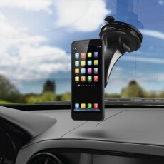 Hama Magnet Alu univerzális mobiltelefon autós tartó (178245) - fekete Mobil / Kommunikáció / Smart - Mobiltelefon kiegészítő / tok - Tartó / rögzítő / állvány - 335581