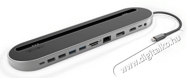Hama USB-C dokkoló állomás (135761) Iroda és számítástechnika - Notebook kiegészítő - USB hub / elosztó - 360496