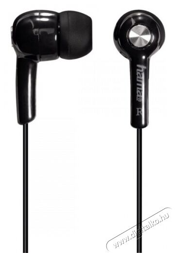 Hama HK2114 fülhallgató mikrofon, fekete - 122688 Audio-Video / Hifi / Multimédia - Fül és Fejhallgatók - Fülhallgató mikrofonnal / headset - 288271