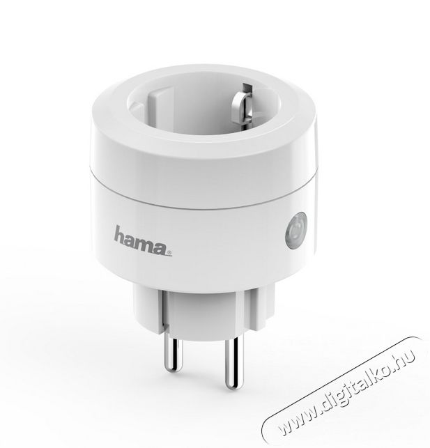 Hama Okos Wifi konnektor 2.300 W (176567) Háztartás / Otthon / Kültér - Okos otthon - Okos konnektor - 358616