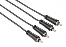 Hama 2RCA-2RCA összekötő kábel 10m - 122275 Tv kiegészítők - Kábel / csatlakozó - RCA kábel - 288202