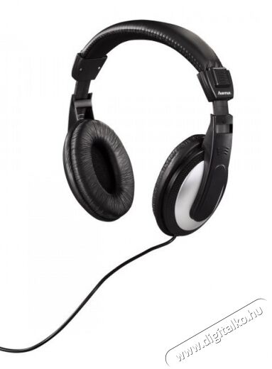 Hama HK-5619 fejhallgató (fekete/ezüst) - 184013 Audio-Video / Hifi / Multimédia - Fül és Fejhallgatók - Fejhallgató - 354714