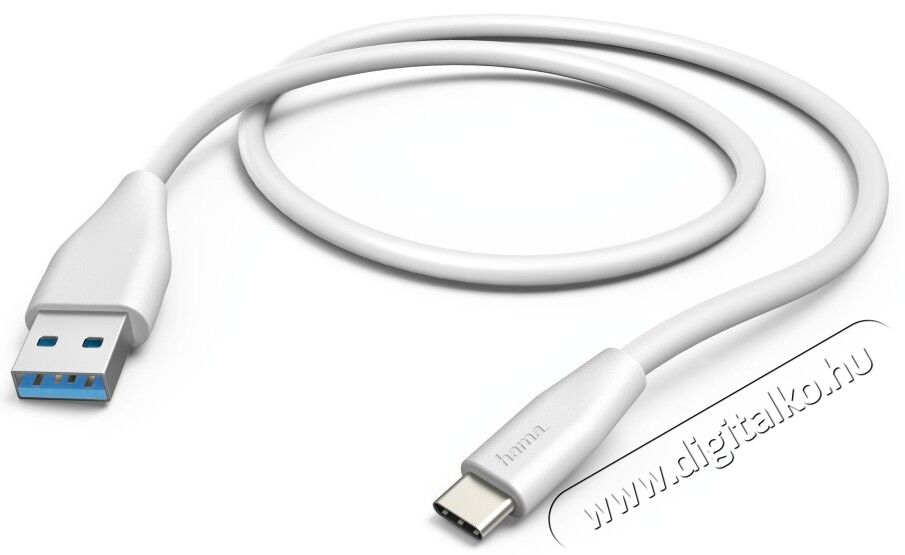 Hama 178397 USB 3.1, TYPE-C/USB A kábel - fehér Fotó-Videó kiegészítők - Kábel - USB kábel - 365625