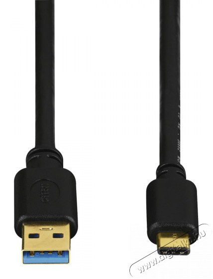 Hama USB 3.1 to USB-C adatkábel 0, 75m (135735) Mobil / Kommunikáció / Smart - Mobiltelefon kiegészítő / tok - Kábel / átalakító - 319850