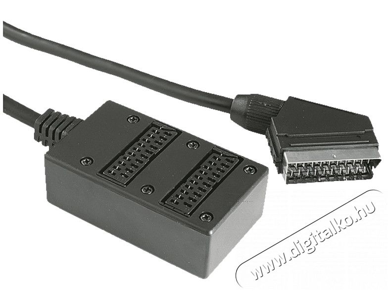 Hama Scart adapter kettes elosztó 0,5m - 42946 Tv kiegészítők - Kábel / csatlakozó - Csatlakozó / elosztó / átalakító - 288226