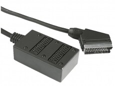 Hama Scart adapter kettes elosztó 0,5m - 42946 Tv kiegészítők - Kábel / csatlakozó - Csatlakozó / elosztó / átalakító - 288226