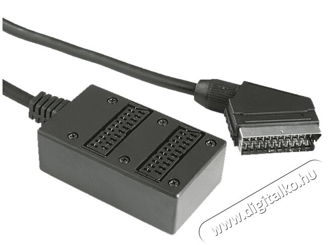 Hama Scart adapter kettes elosztó 0,5m - 42946 Tv kiegészítők - Kábel / csatlakozó - Csatlakozó / elosztó / átalakító - 288226