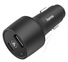 Hama autós töltő USB A + TYPE-C - 210589 Mobil / Kommunikáció / Smart - Mobiltelefon kiegészítő / tok - Hálózati-, autós töltő - 364465