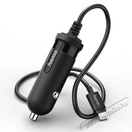 Hama Lightning autós töltő (173860) Mobil / Kommunikáció / Smart - Mobiltelefon kiegészítő / tok - Hálózati-, autós töltő - 315326