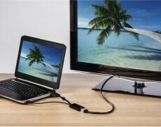 Hama VGA HDMI adapter + USB (audio) - 54547 Tv kiegészítők - Kábel / csatlakozó - Csatlakozó / elosztó / átalakító - 298897