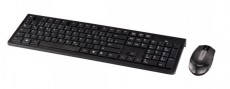 Hama RF 2300 vezeték nélküli billentyűzet + egér szett, fekete - 50446 Iroda és számítástechnika - Billentyűzet / billentyűzet szett - Vezeték nélküli - 295255
